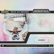 2022-23 Upper Deck Credentials Hockey Hobby Box